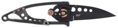Columbia River CRKT 5102NK Snap Lock 2.55" Folding Drop Point Plain Black TiNi 420J2 SS Black Stainless Handle — view 2