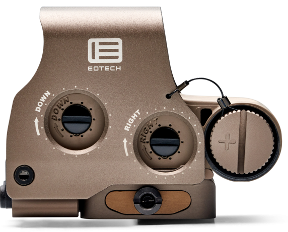 EOTech EXPS3-1 1 MOA Red Dot Holographic Sight - Tan — view 2