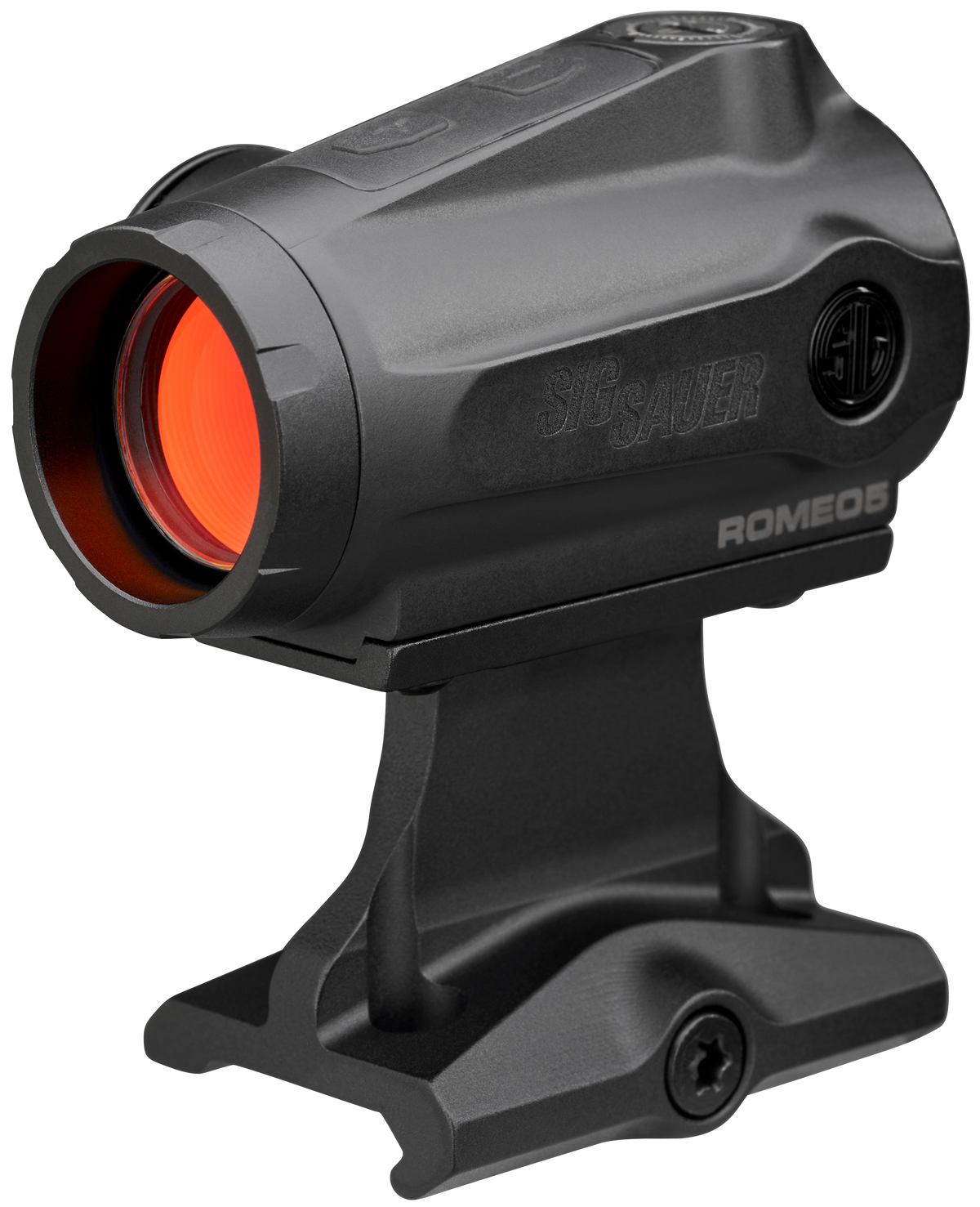 Sig Sauer Electro-Optics Romeo5 Gen II 1x 20mm Red Dot Sight - Quad Ballistic Circle Dot 2.0 Reticle - Black — view 2