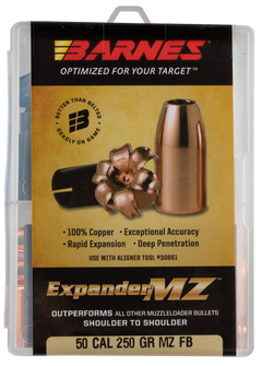 Barnes Bullets Expander MZ 50 Cal 250gr Muzzleloader Hollow Point 24-Rd Box — view 2