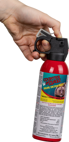 Counter Assault Bear Spray 10.20 oz Capsaicin 32 ft / 7-Second Bear Deterrent — view 2