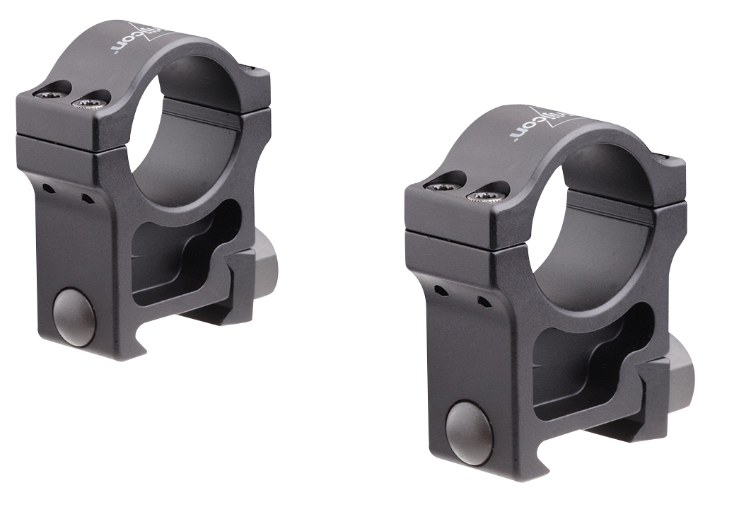 Trijicon AC22006 Riflescope Rings 1in Extra High Aluminum - Black Hardcoat Anodized — view 2