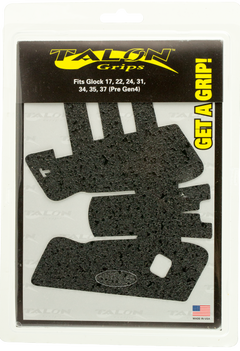 Talon Grips 103R Adhesive Rubber Grip for Glock Gen3 17/22/24/31/34/35/37 - Black — view 2
