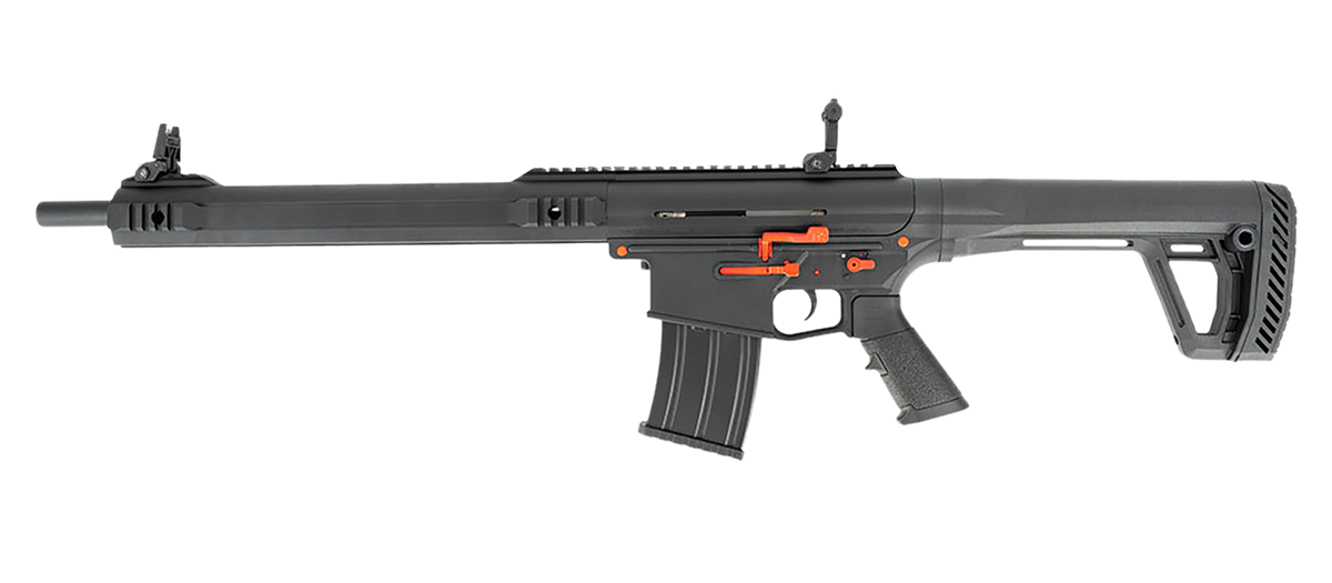 Tokarev USA TT-12 PRO 12 Gauge 18.5" 5+1 Semi-Auto Shotgun - Black/Red — view 2