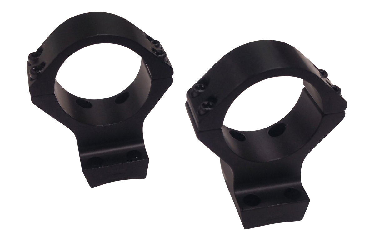Talley 730735 Scope Mount/Ring Combo 30mm Low Rings Black Anodized - Fits Browning X-Bolt — view 2