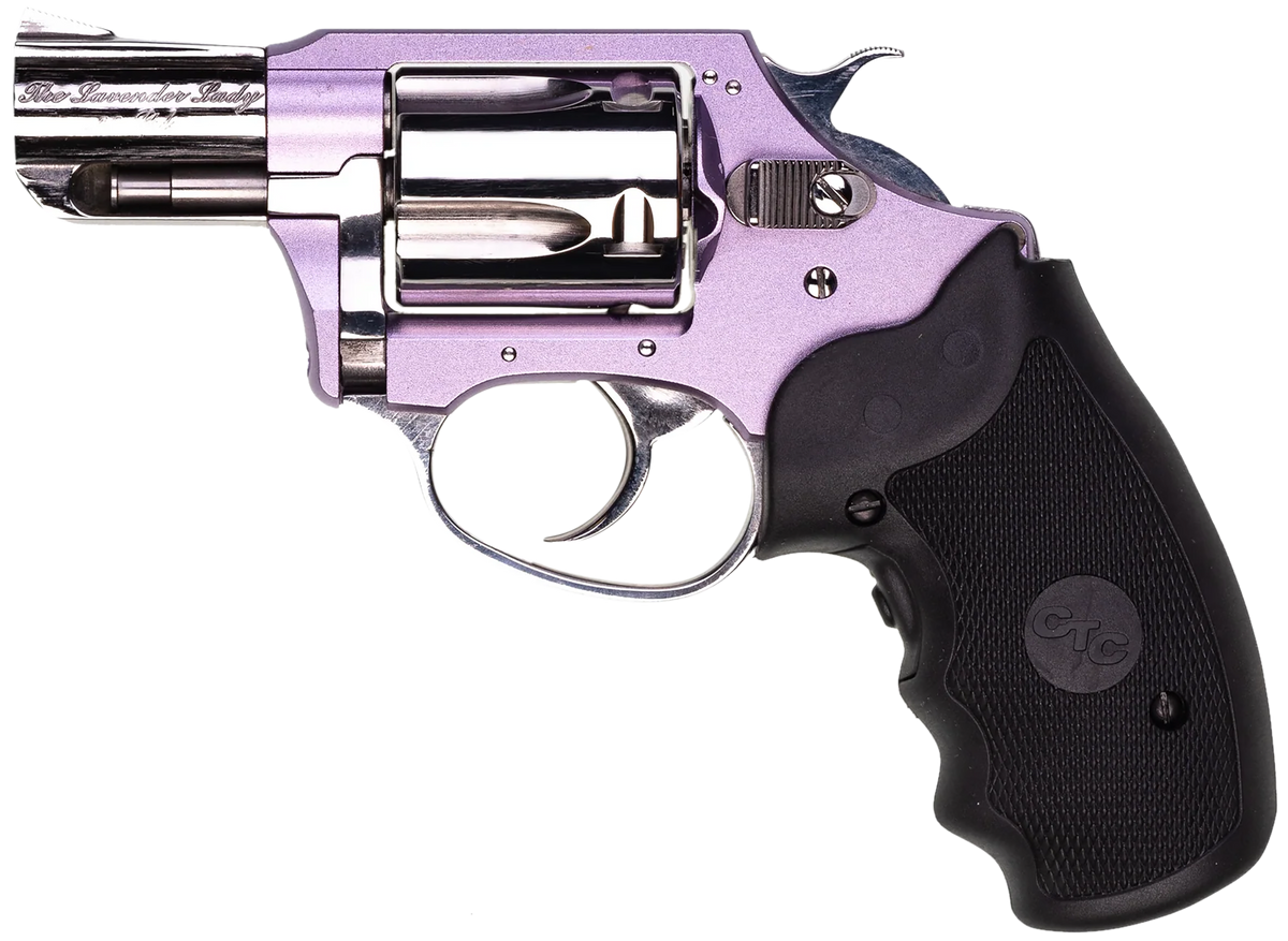 Charter Arms Undercover Lite Chic Lady 38 Special 2" 5-Rd DA/SA Revolver - Lavender/HP Stainless w/ Crimson Trace Laser — view 2