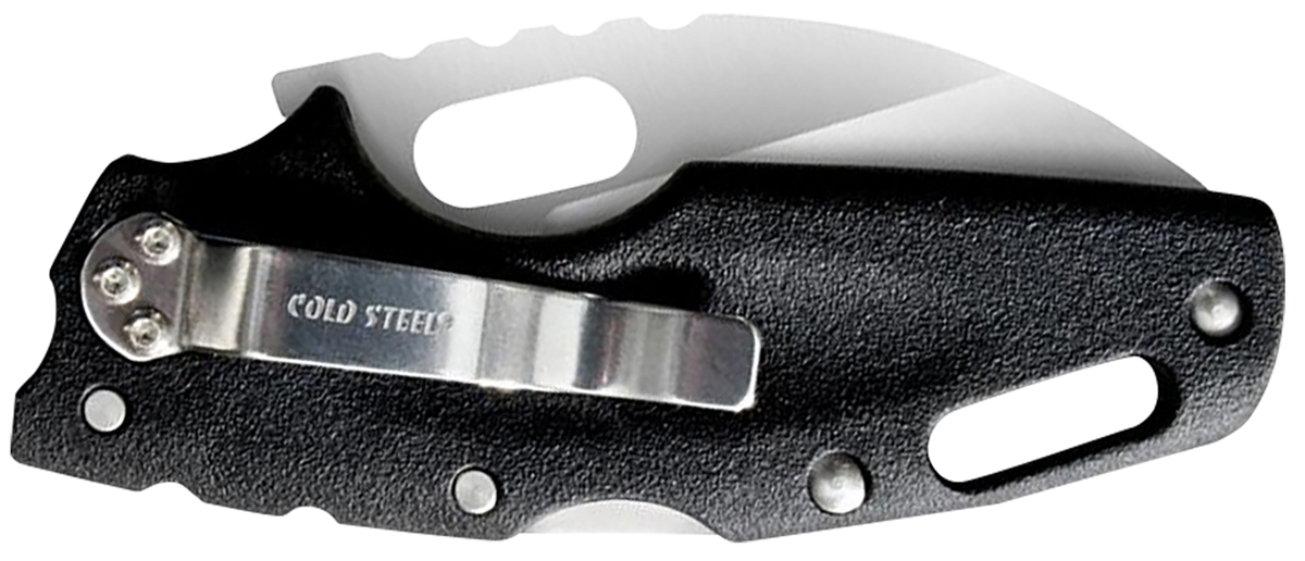 Cold Steel 20LT Tuff Lite 2.5" Folding Plain Sheepsfoot AUS-8A Black Griv-Ex Handle — view 2