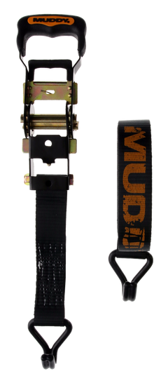 Muddy MUD-HDRS16-2PK 1.5\" x 16' Heavy Duty Ratchet Strap 2-Pack — view 2