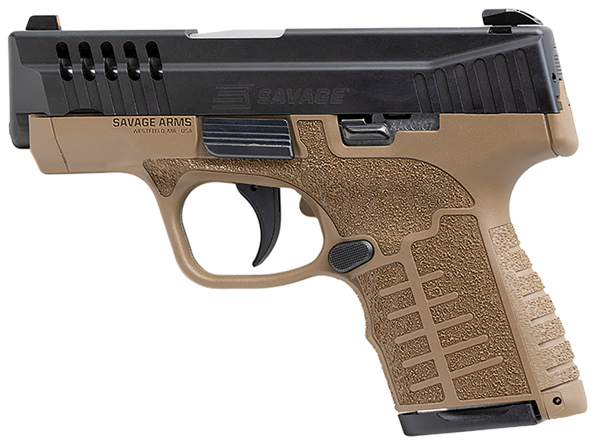 Savage Stance 9mm Luger 3.20" 8+1 FDE Polymer Frame Semi-Auto Pistol — view 2