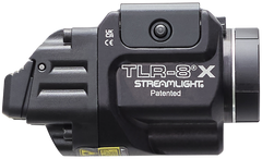 Streamlight 69414 TLR-8 A Gun Light 500 Lumens White LED/Red Laser Black Anodized — view 2