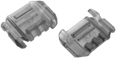 Strike Industries AR-CMS Multidirectional Picatinny Rail Cover with Cable Management - Clear Smoke — view 2
