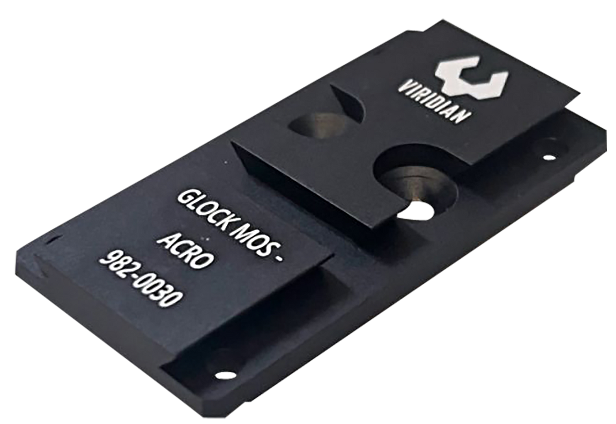 Viridian RFX45 Glock MOS Mounting Adapter - Black Anodized — view 2