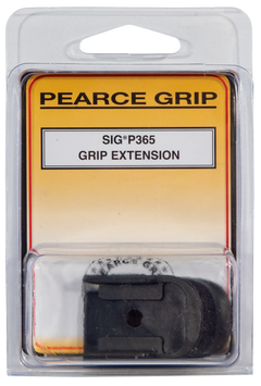 Pearce Grip PG365 Grip Extension Sig P365 9mm/.380 ACP 10-Rd 5/8" Textured Polymer Black — view 2
