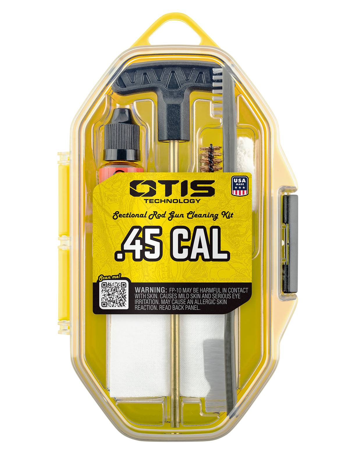 Otis FGSRS45 .45 Cal Pistol Cleaning Kit - Black Soft Pack — view 2