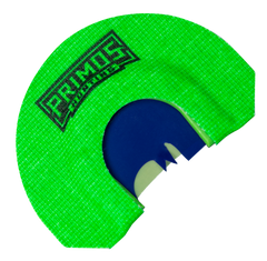 Primos PS1266 The Blair Diaphragm Turkey Mouth Call 3 Latex Reeds Green - Snake Tongue Cut — view 2
