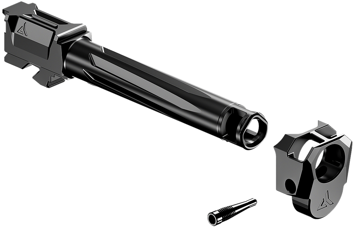 Radian Weapons Ramjet & Afterburner Glock 17 Gen5 9mm Fluted Stainless Steel Combo - Black — view 2