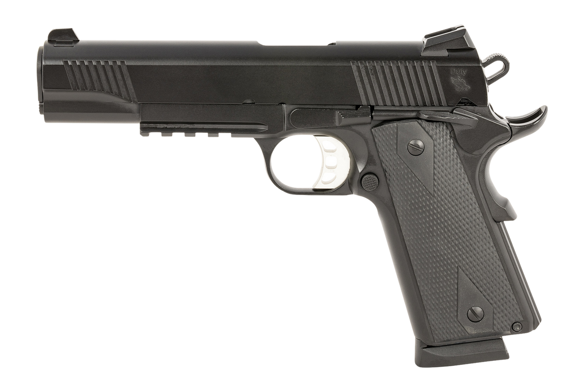 Tisas Arms 1911 Duty B9R 9mm Luger 5" 9+1 SAO Pistol - Black Cerakote — view 2