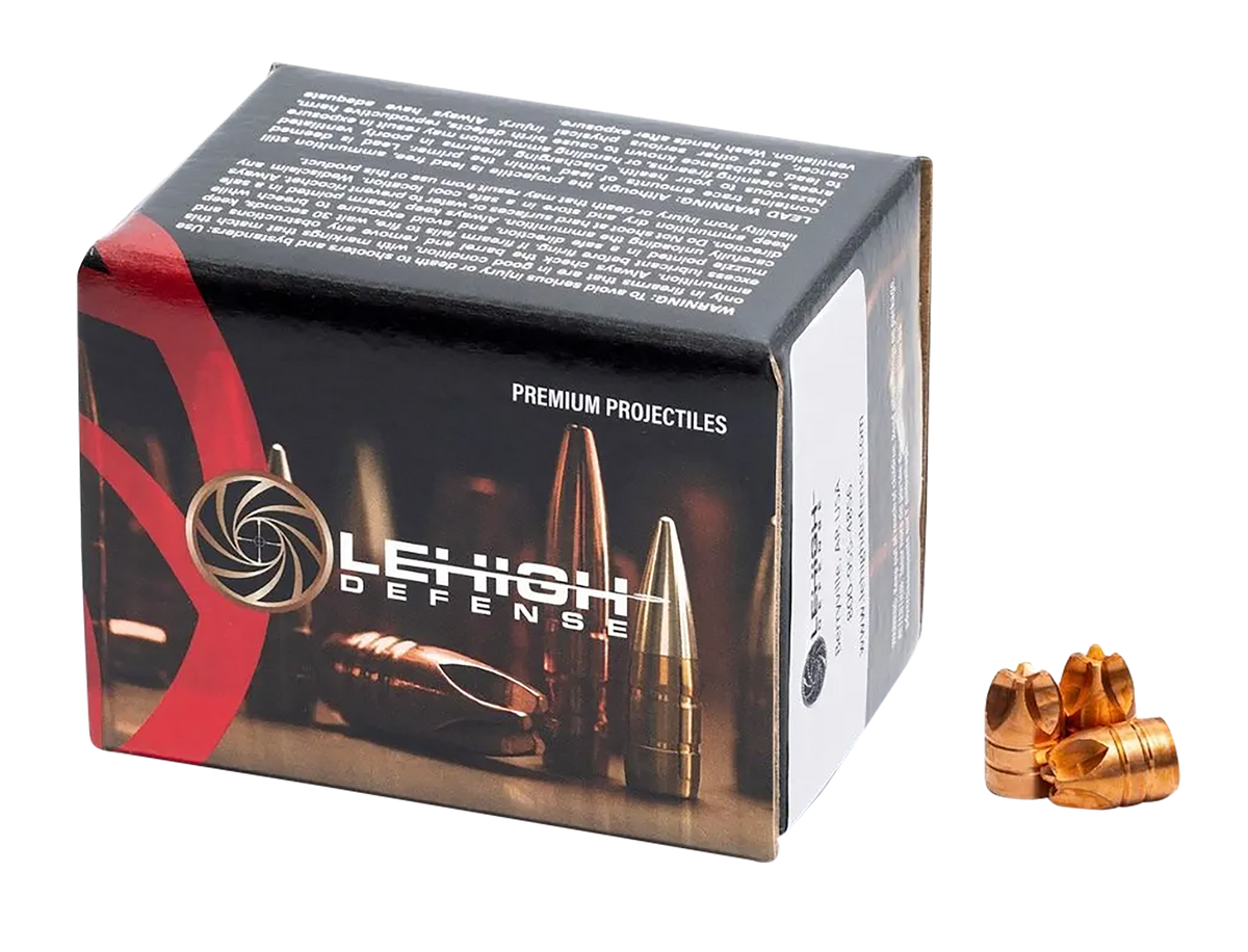Lehigh Defense Xtreme Defense .45 ACP .451 190gr Fluid Transfer Monolithic Reloading Bullets - 50/Box — view 2