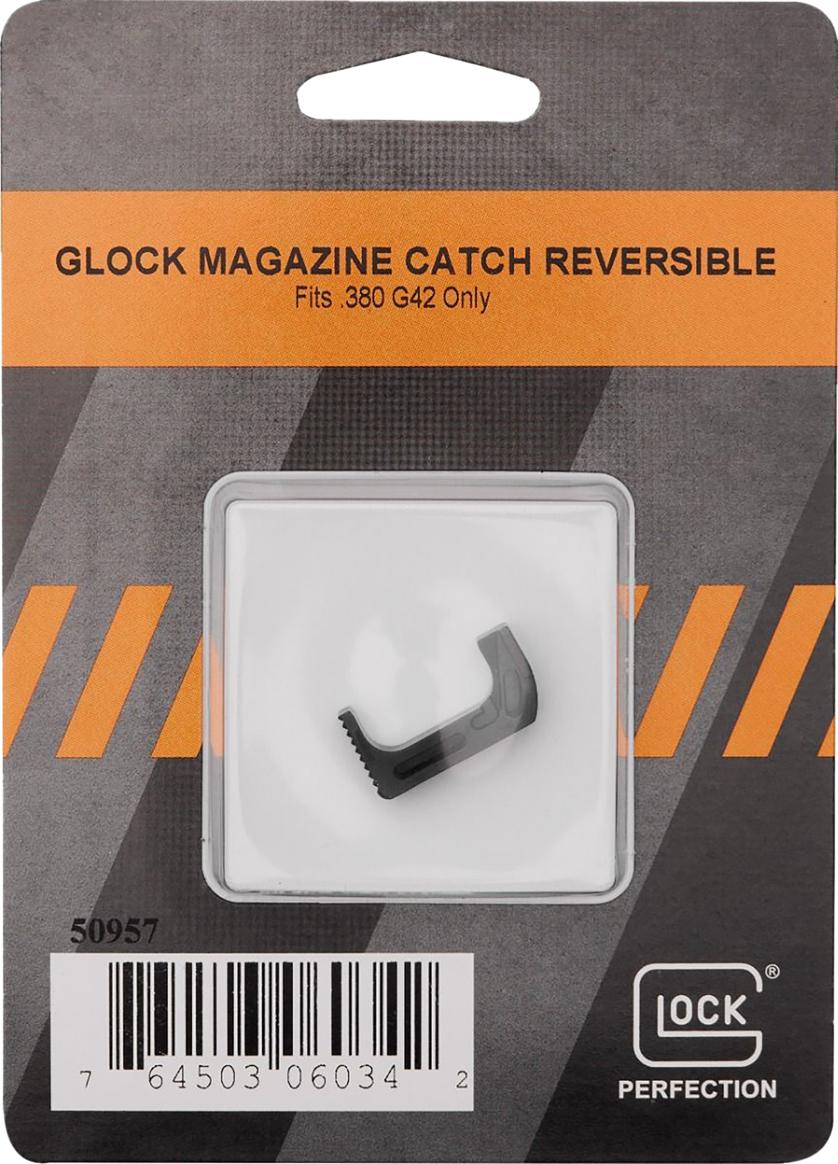 Glock 50957 Magazine Catch Reversible .380 Auto Glock 42 Black — view 2