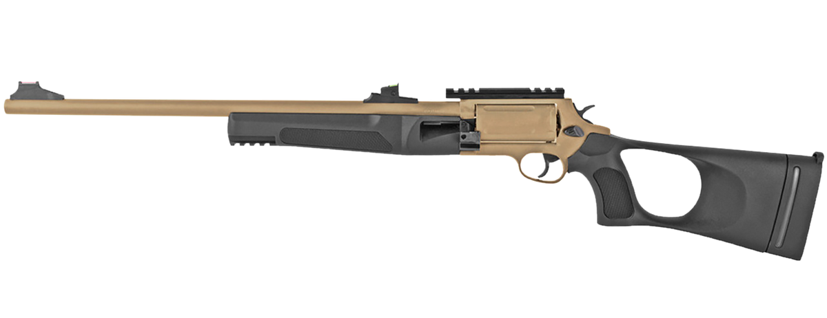 Rossi Circuit Judge 45 Colt (LC) / 410 Bore 18.5" 5-Rd Lever Action Rifle - Sand Cerakote — view 2