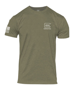 Glock Perfection Flag Tee 2XL - Green — view 2