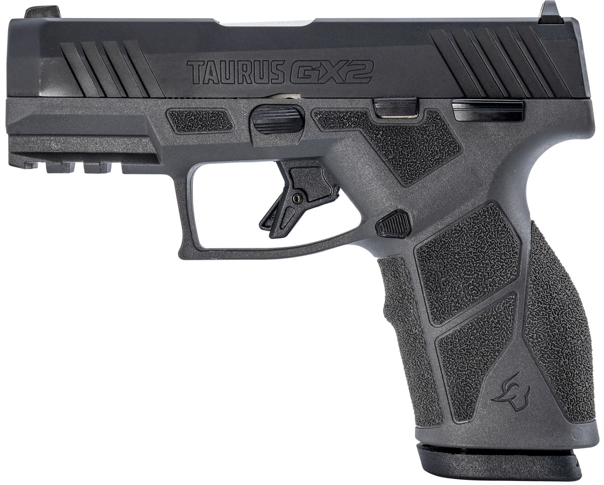 Taurus GX2 9mm Luger 3.37" 13+1 Striker-Fired Semi-Auto Pistol - Gray/Black — view 2