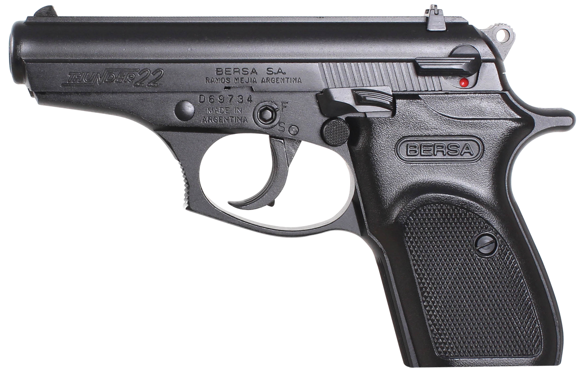 Bersa T22M Thunder 22 LR 3.50" 10+1 DA/SA Semi-Auto Pistol — view 2