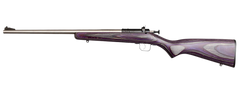 Crickett KSA2228 Youth 22 LR 16.12" 1-Rd Bolt Action Rifle - Purple Laminate Stock — view 2