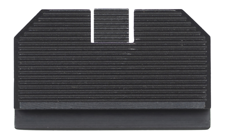 Night Fision Optic Plate + Blacked Out Backup Sights Combo - 17-4 Stainless Steel Black Nitride - Fits Glock Full Size MOS 17/19/47 / RMR / 507C — view 2
