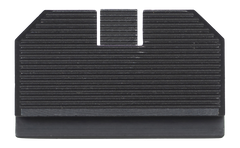 Night Fision Optic Plate + Blacked Out Backup Sights Combo - 17-4 Stainless Steel Black Nitride - Fits Glock Full Size MOS 17/19/47 / RMR / 507C — view 2