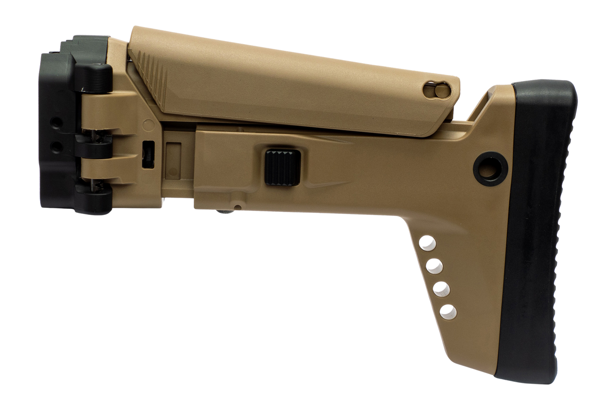 Global Ordnance UFS 1913 Universal Folding Stock - 1913 Picatinny - Flat Dark Earth — view 2