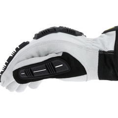 Mechanix Wear M-Pact HD Driver F8-360 White DuraHide Leather Small Cut Resistant Gloves — view 2