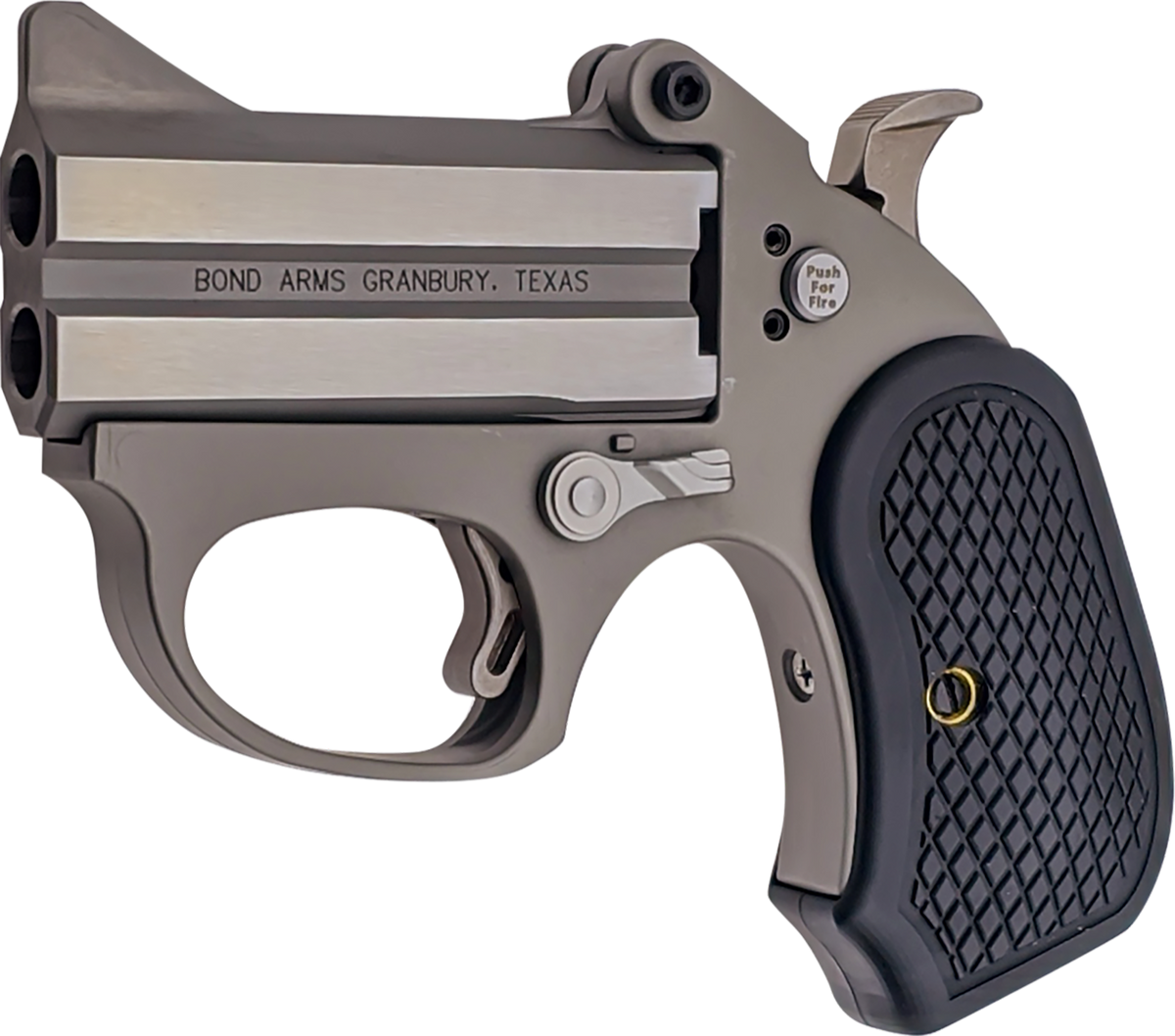 Bond Arms Honey B Stinger RS 9mm Luger 3" 2-Rd Break-Action Derringer - Matte Stainless/B6 Grips — view 2
