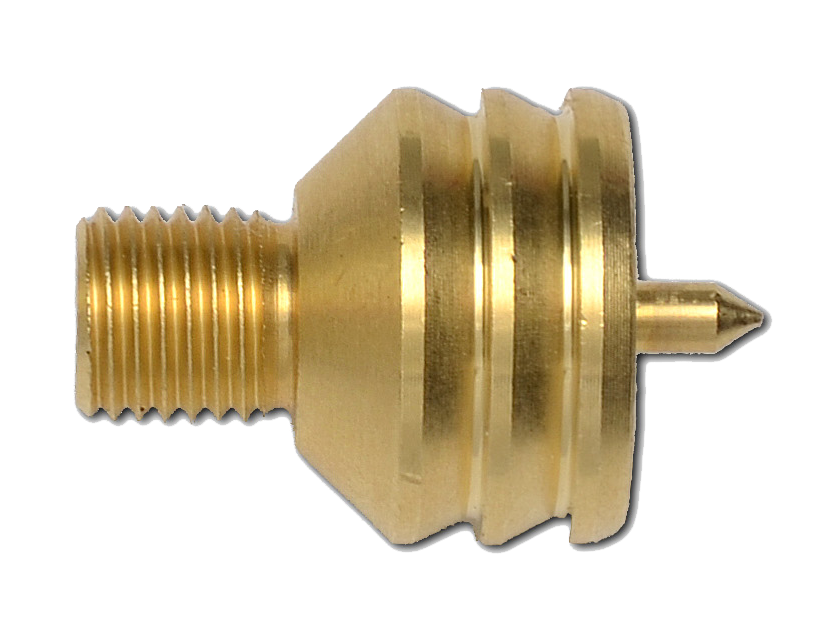 Pro-Shot J12 Jag 12 Gauge Shotgun #5/16-27 Thread Spear Tip Brass — view 2
