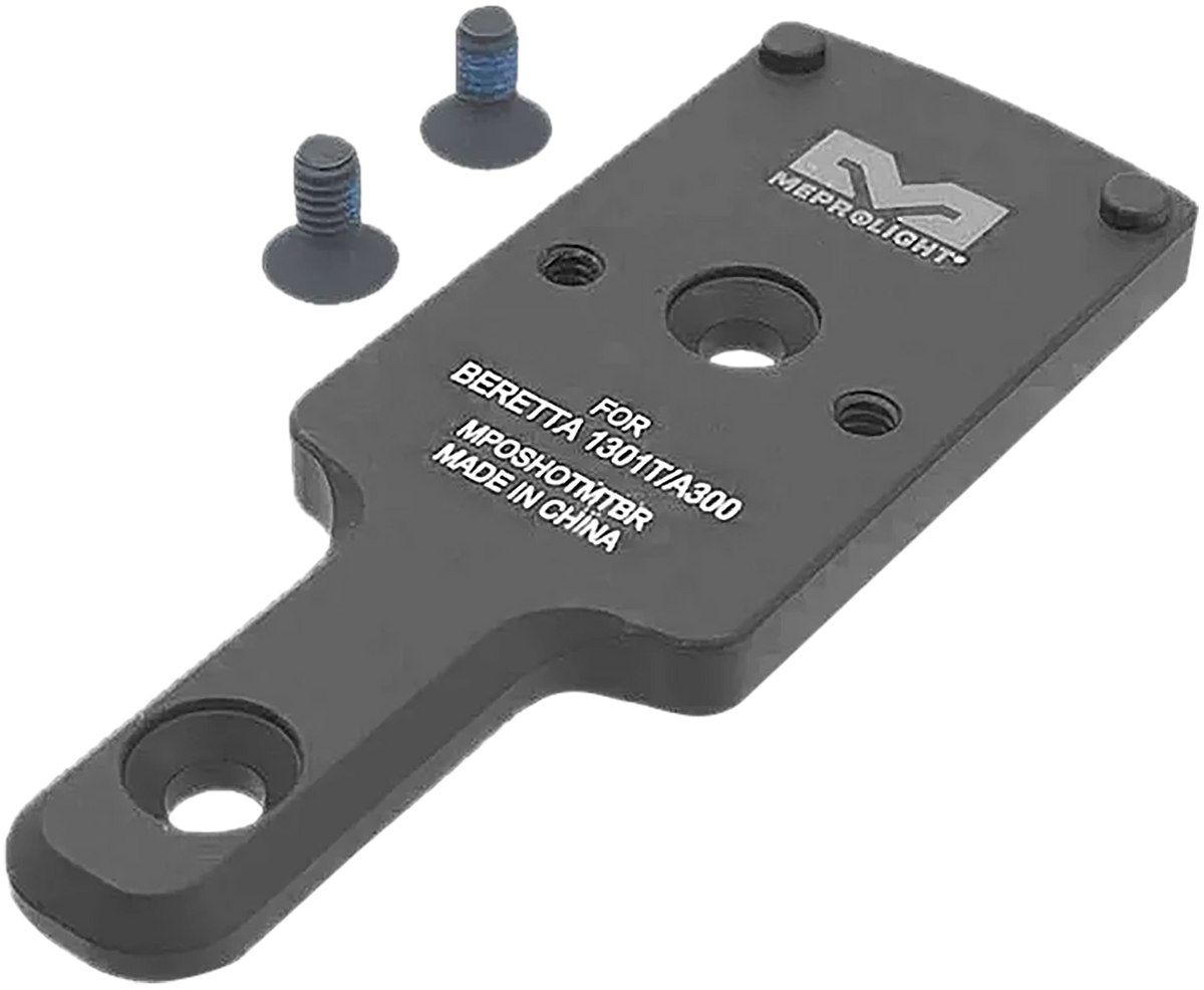 Meprolight USA RMR Shotgun Optic Plate Beretta 1301T/A300 Matte Black Aluminum — view 2