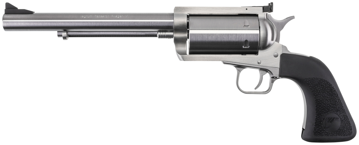 Magnum Research BFR 350 Legend 7.5" 6-Shot SAO Revolver - Brushed Stainless — view 2