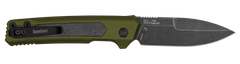 Kershaw Launch 22 7205 3.45" Folding Spear Point Plain CPM MagnaCut OD Green Aluminum/Micarta — view 2