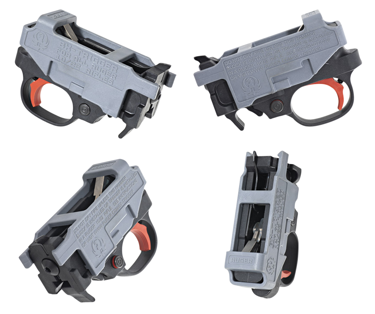 Ruger BX Trigger for 10/22 and 22 Charger 2.75 lb - Red — view 2