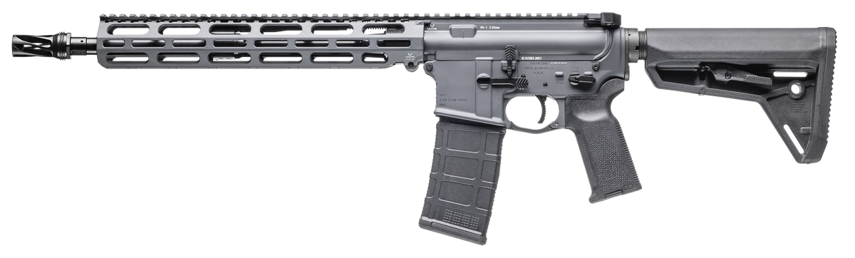 VKTR Industries VK-1PW 5.56 NATO 13.7" 30+1 Semi-Auto AR-15 Rifle - Sniper Gray Cerakote — view 2