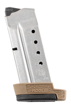 Hogue 18433 OverMolded Rubber Grip Extension S&W M&P .40 S&W 7-Rd FDE — view 2
