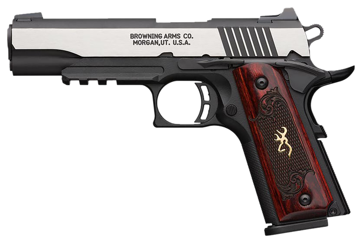 Browning 1911-380 Black Label Medallion Pro Compact 380 ACP 3.63" 8+1 Semi-Auto Pistol — view 2
