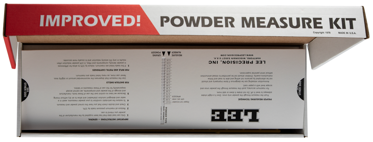Lee Precision 90100 Dipper Kit Powder Measure .3cc to 4.3cc Capacity — view 2