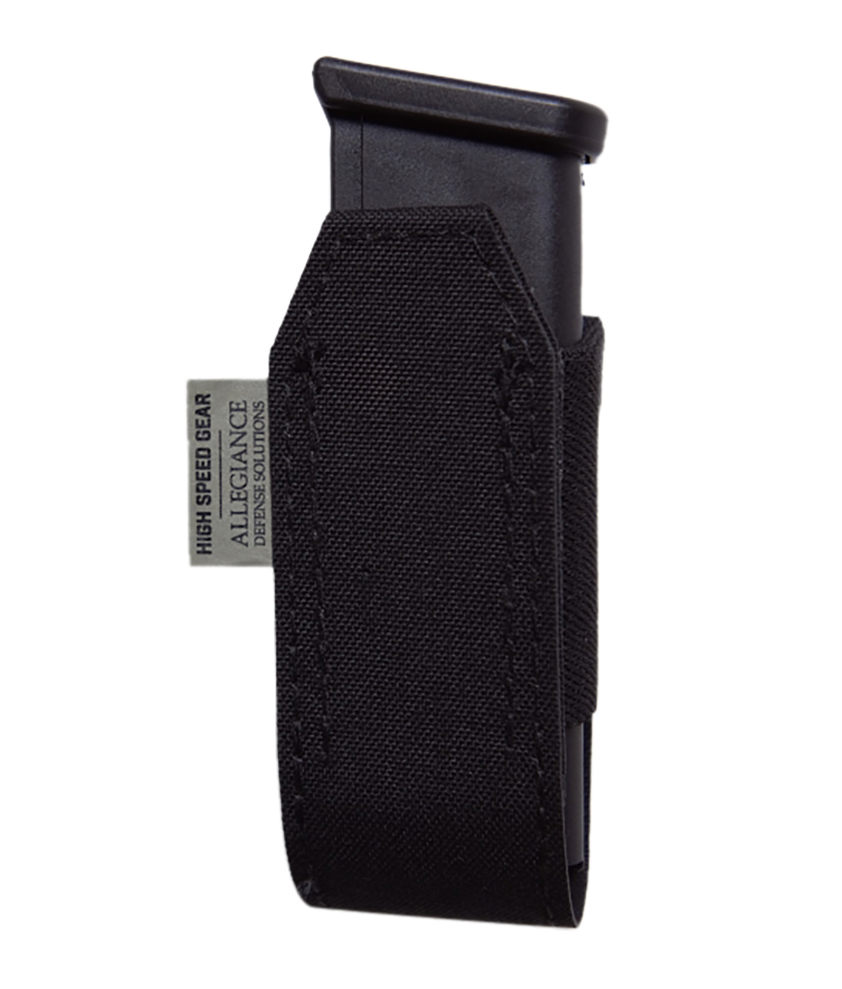 High Speed Gear Lo-V Black Pistol Mag Pouch MOLLE — view 2