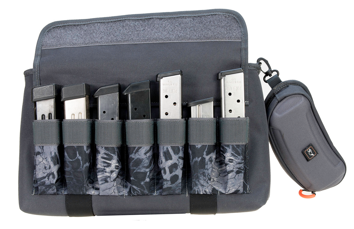 G*Outdoors GPS Bags 1409PCPM Double Pistol Range Bag PRYM1 Blackout 4 Handguns — view 2