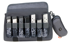 G*Outdoors GPS Bags 1409PCPM Double Pistol Range Bag PRYM1 Blackout 4 Handguns — view 2