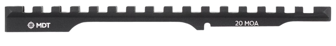 MDT Picatinny Scope Rail Black Anodized Aluminum 11" Fits CZ 457 20 MOA — view 2