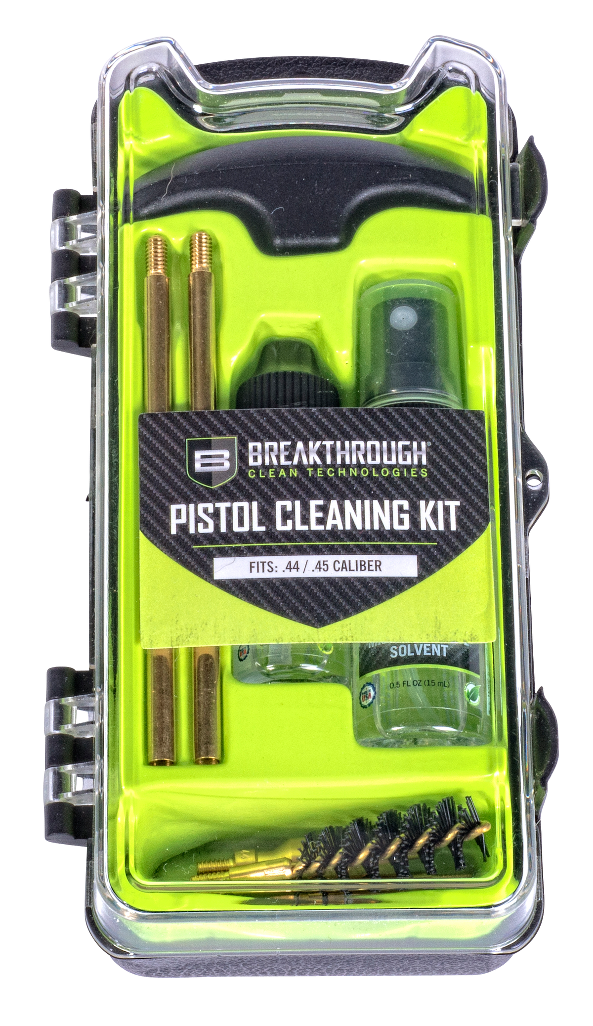 Breakthrough Clean Vision Series .44/.45 Cal Pistol Cleaning Kit - 10 Piece — view 2