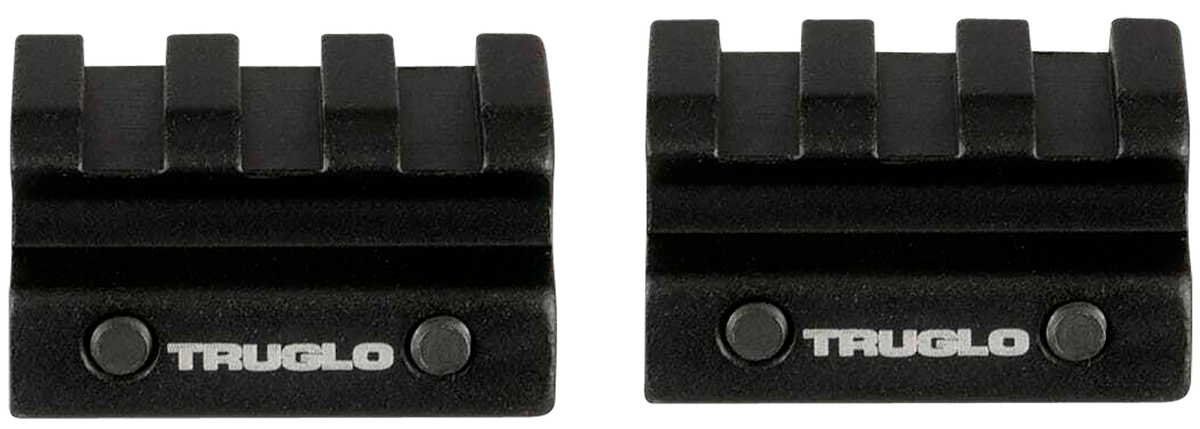 TruGlo TG8972B Picatinny Riser Mount 1/2" 2-Pc Matte Black — view 2