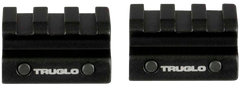 TruGlo TG8972B Picatinny Riser Mount 1/2" 2-Pc Matte Black — view 2