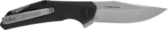 Kershaw Camshaft 1370 3" Folding Clip Point Plain Stonewashed 4Cr14 Black GFN — view 2